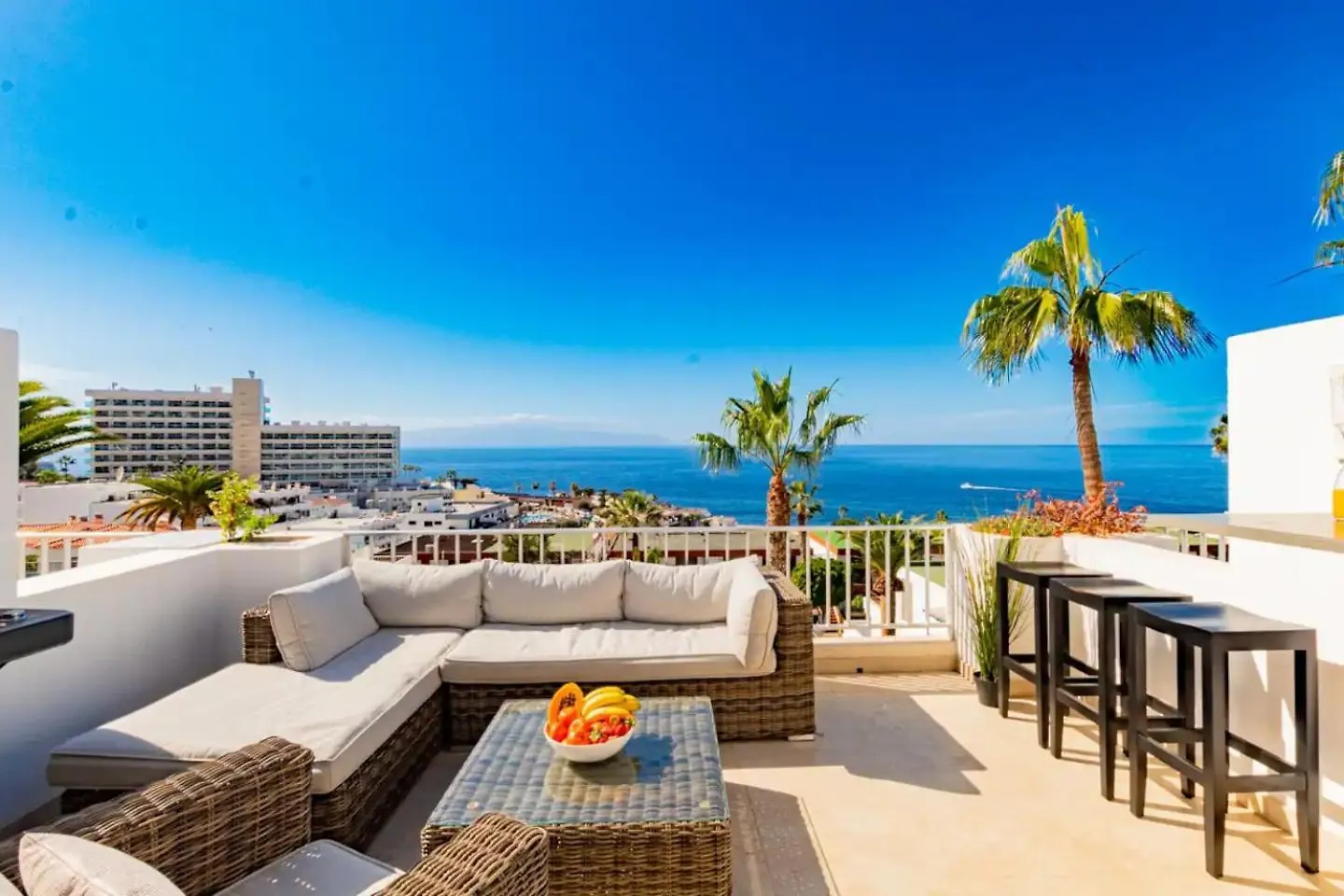 2 Bedroom Apartment - Terrace & Sea View - Los Gigantes Acantilado de los Gigantes